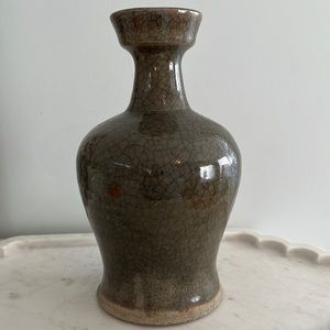 Home Accent Decor Vintage Boutique Detailed Vase